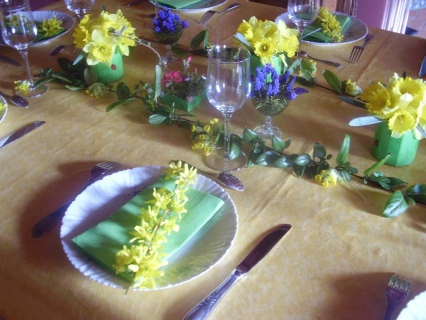 テーブル装飾植物花輪の花
