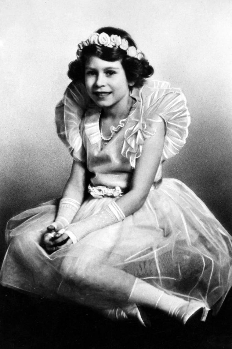 エリザベス女王の若い写真