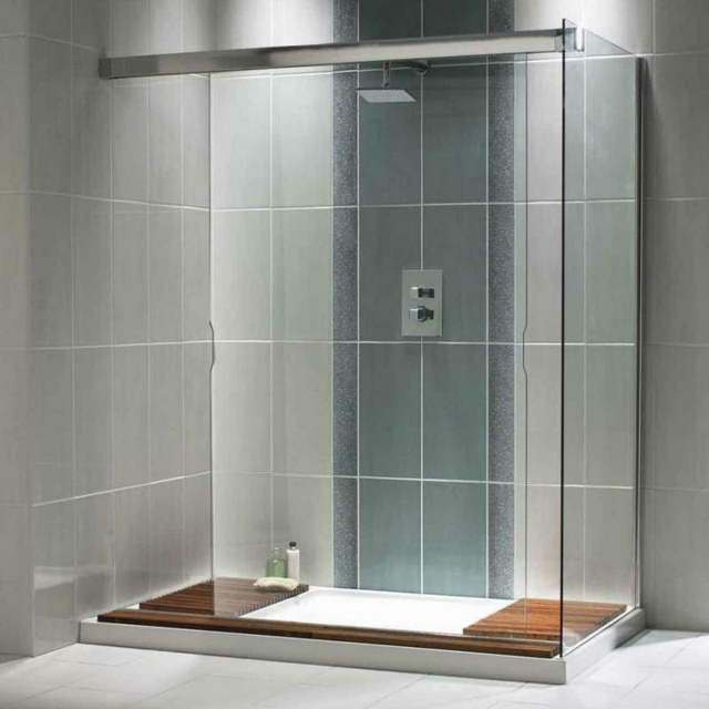 integralna tuš kabina kupaonica modernog dizajna u minimalističkom stilu