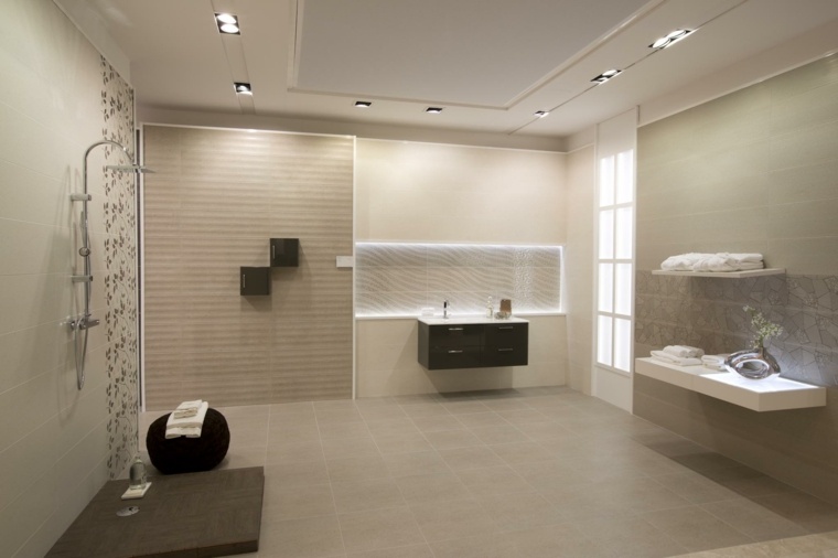 modernus vonios kambario dušo dizainas