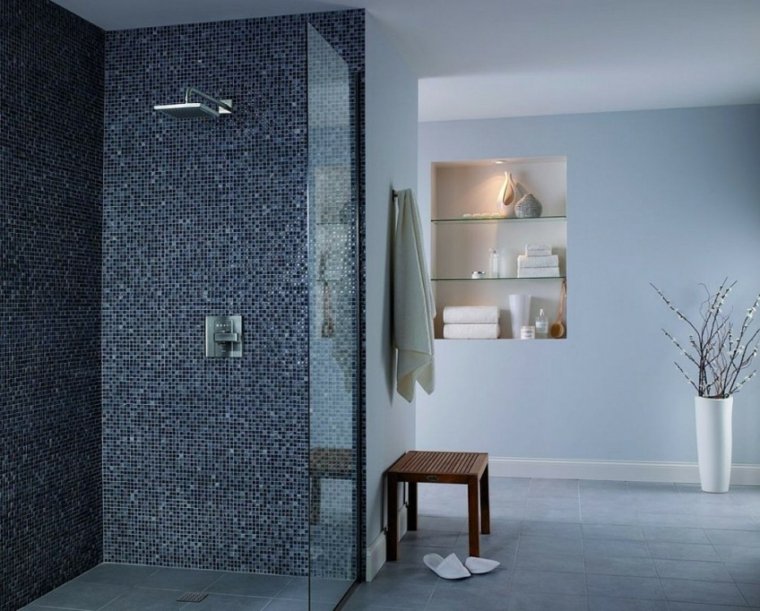 Itališko dizaino dušo stiklo vonios kambarys