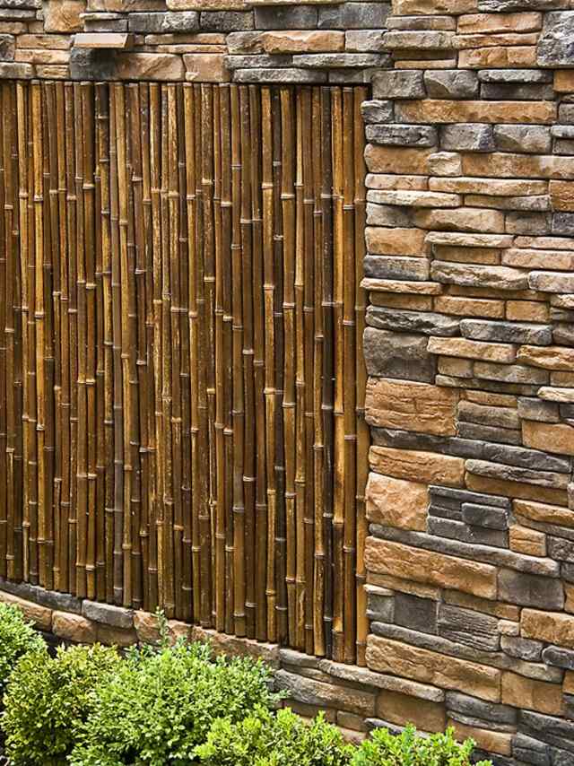 竹デコ柵のデザイン