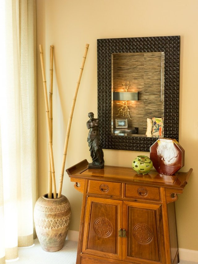 竹の室内装飾のアイデア