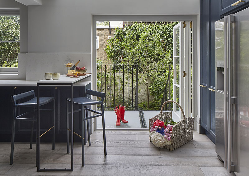 interior del apartamento de londres