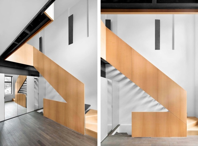 modern lépcső kialakítás