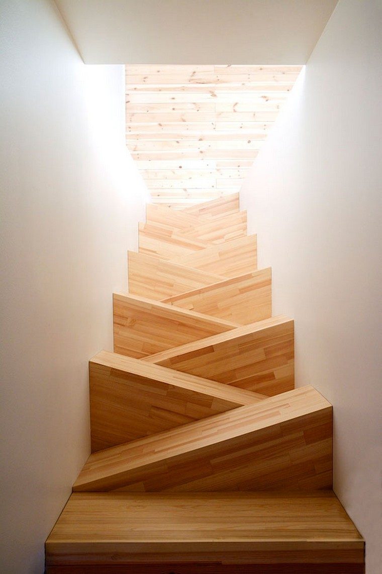 drvene ladice za stubište pohrana unutarnja ideja ušteda prostora