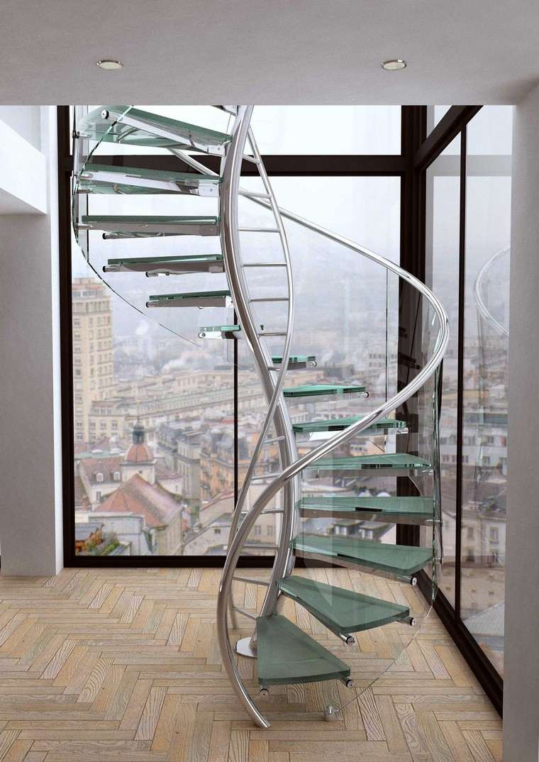 stubište staklo suvremeni dizajn ideje za dizajn interijera