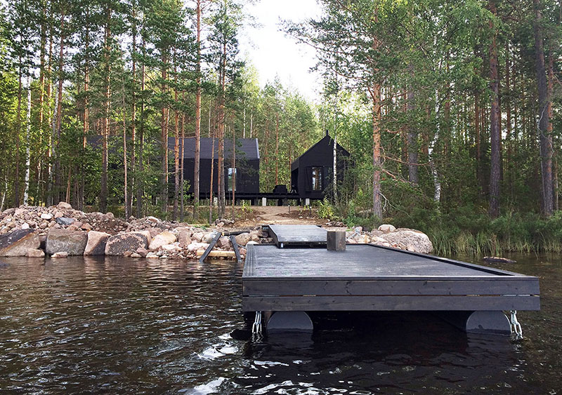 Finlandiya'daki kulübeler