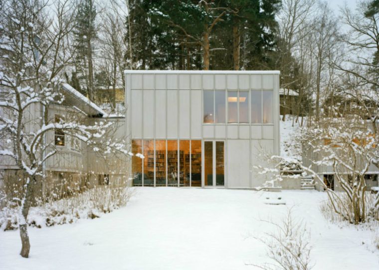 Plan izgradnje proširenje kuće nordijsko arhitektonsko projektiranje
