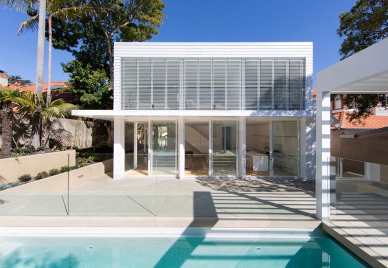 arhitektura plan proširenje kuća ideja za vrt bazen