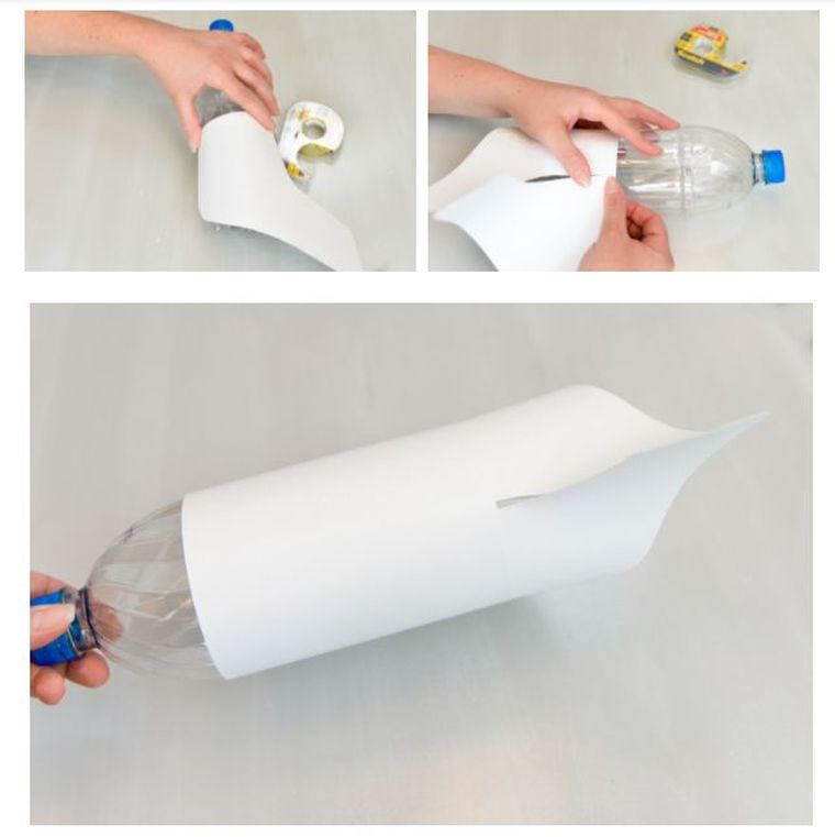 originali-pinigine-dėžute-idėja-padaryti-popierinis-butelis-vanduo