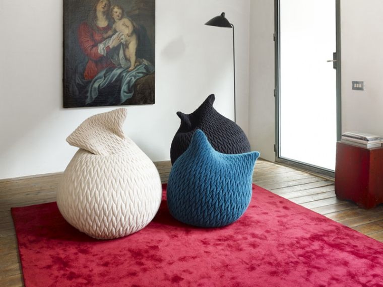 originale poltrona pouf soggiorno camera da letto