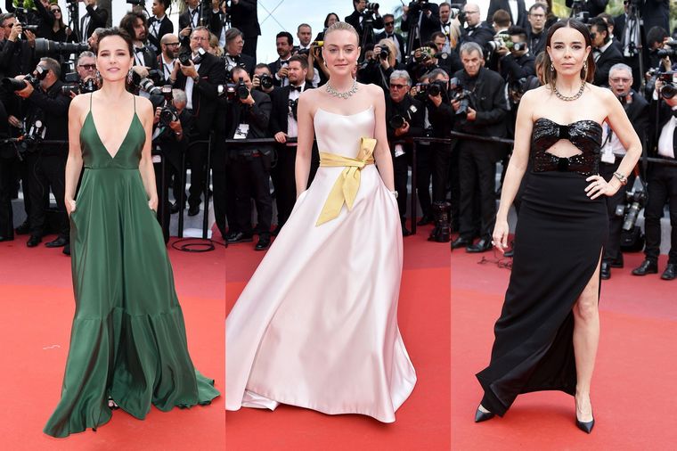 cannes -i fesztivál 2019 Virginie Ledoyen Dakota Fanning Elodie Bouchez