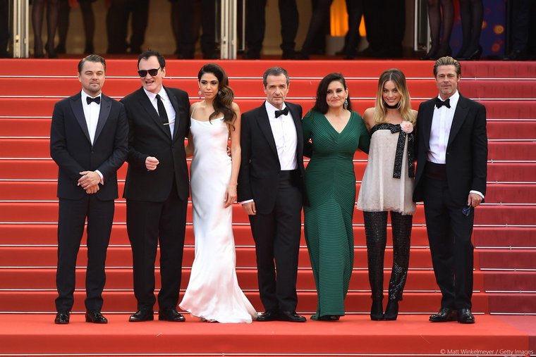 cannes -i fesztivál 2019 Tarantino csapata