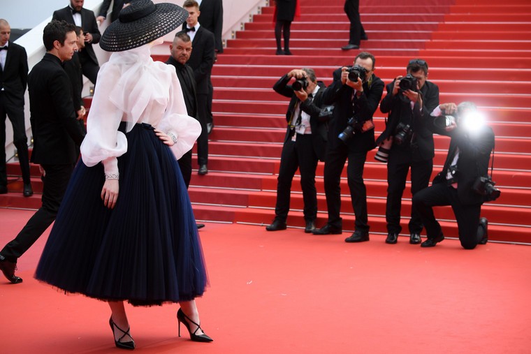 Cannes -i fesztivál, 2019 Elle Fanning Dior
