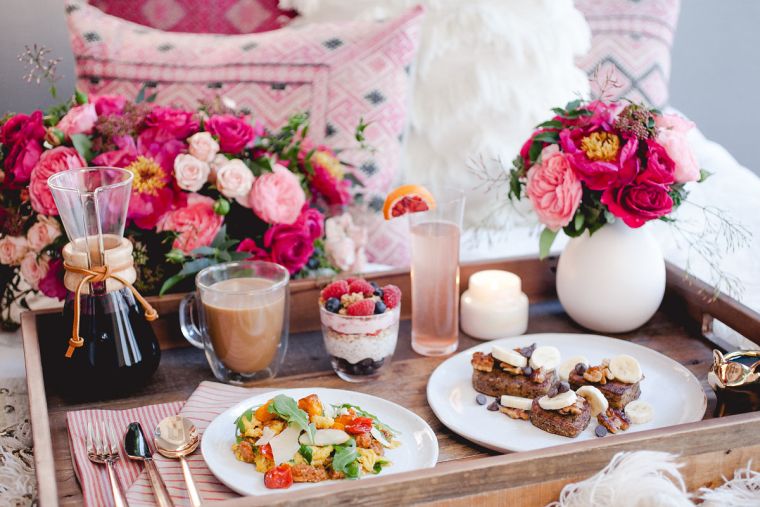 Idea colazione-letto per la festa della mamma