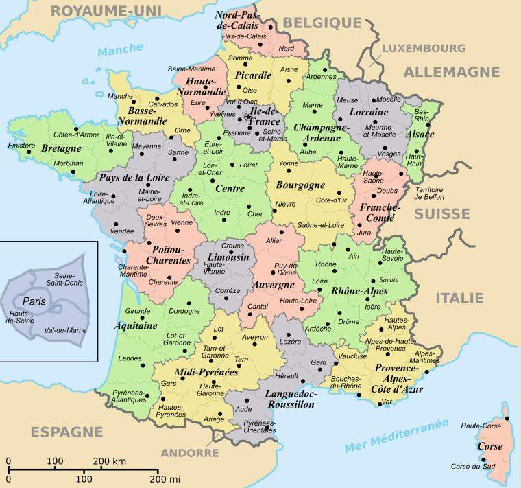 karta-francuska-putovanje-odredište