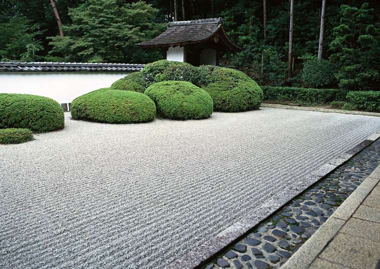 vanjski prostor zen idea kamena deko