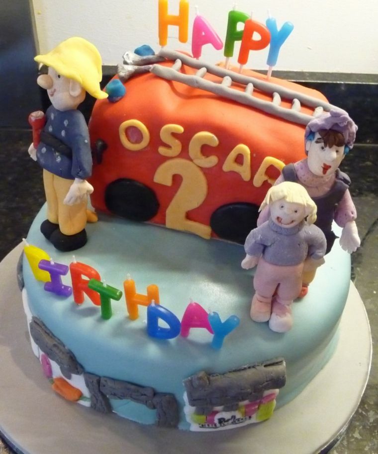 pompiere sam torta di compleanno vera opera d'arte