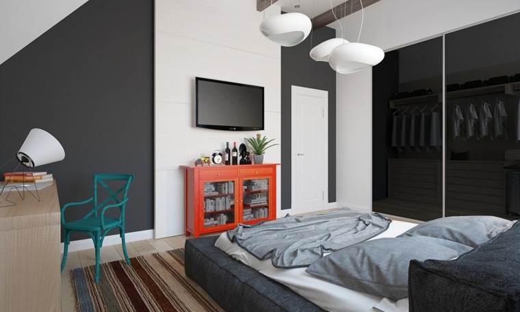 Arredare la camera da letto decorare il colore dei mobili