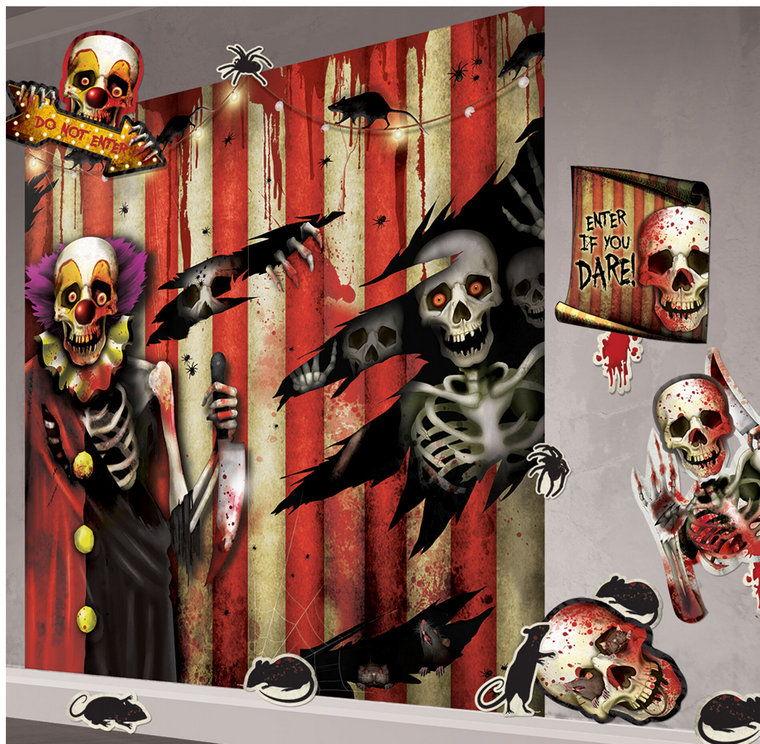 parete decorativa per feste di halloween