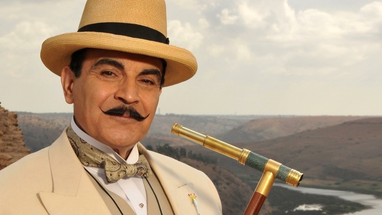 halloween sembra costume da detective hercule poirot