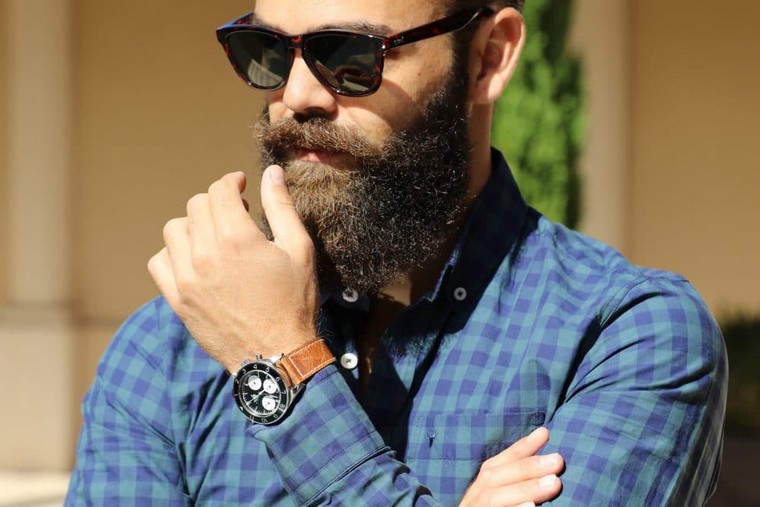 idea barba uomo look taglio di capelli