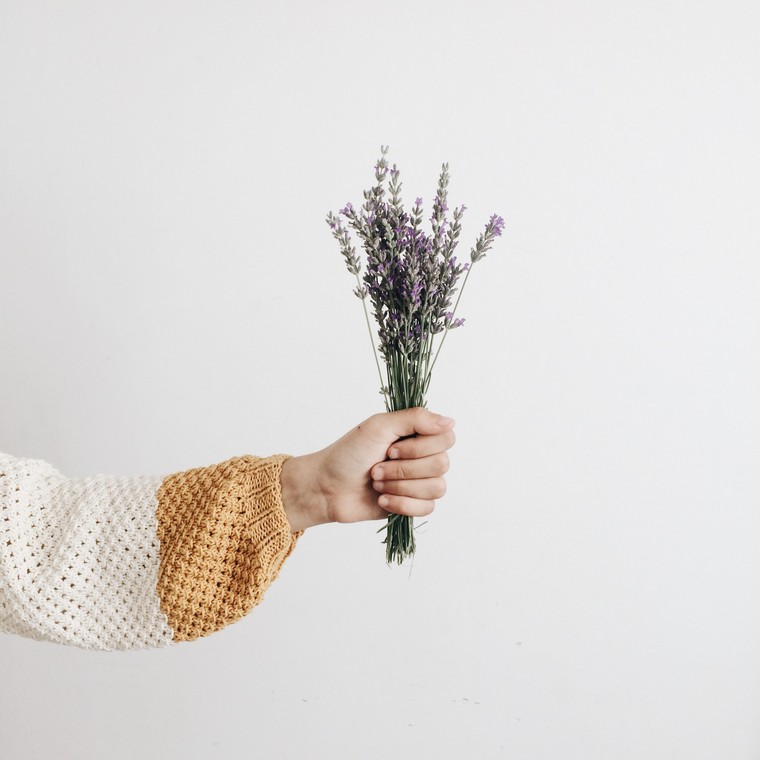 naso chiuso all'olio di lavanda