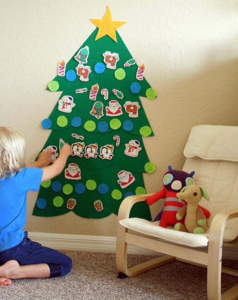 Božićni dekor ručna aktivnost za djecu