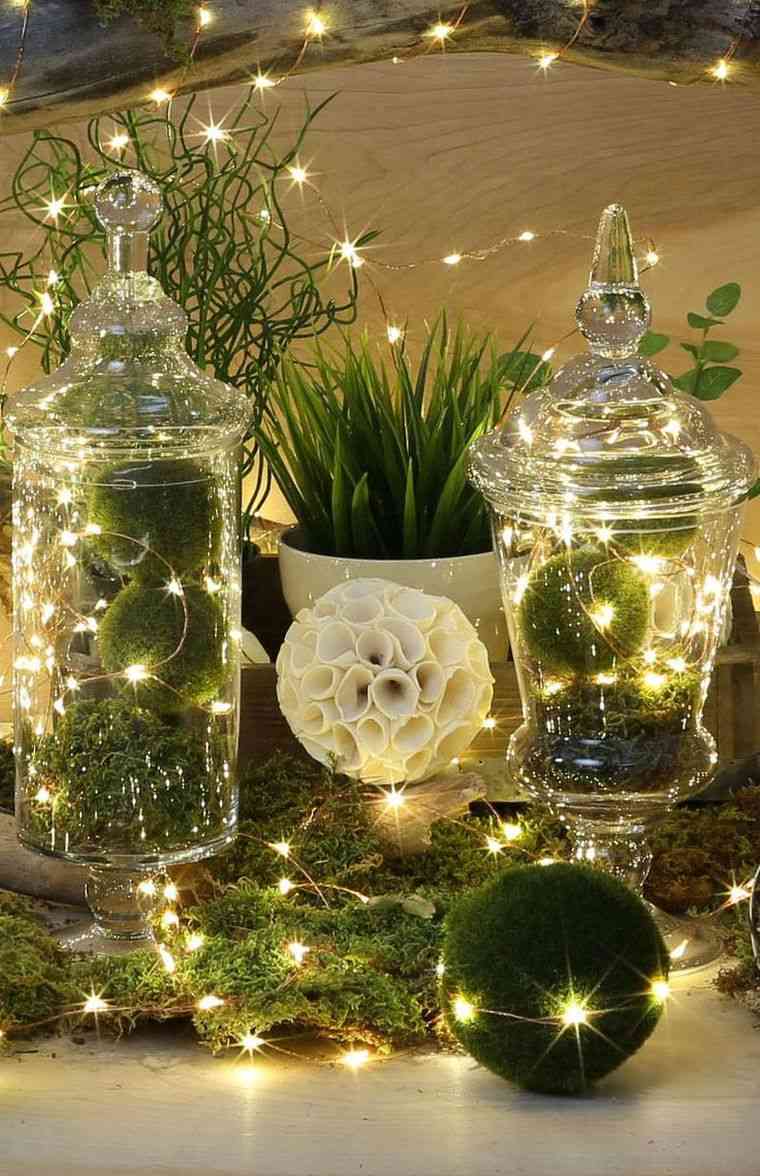 Karácsonyi fény középpontja-füzér-golyó-borító-üveg