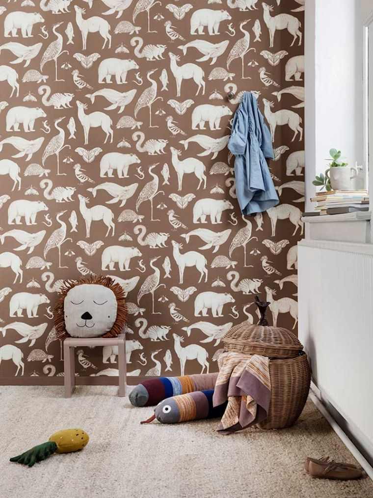 moderne tapete za ukrašavanje dječje sobe