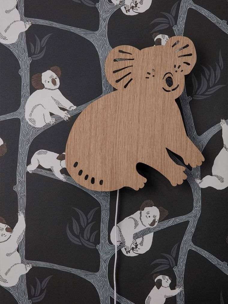 Motivo animale della carta da parati del bambino di Deco