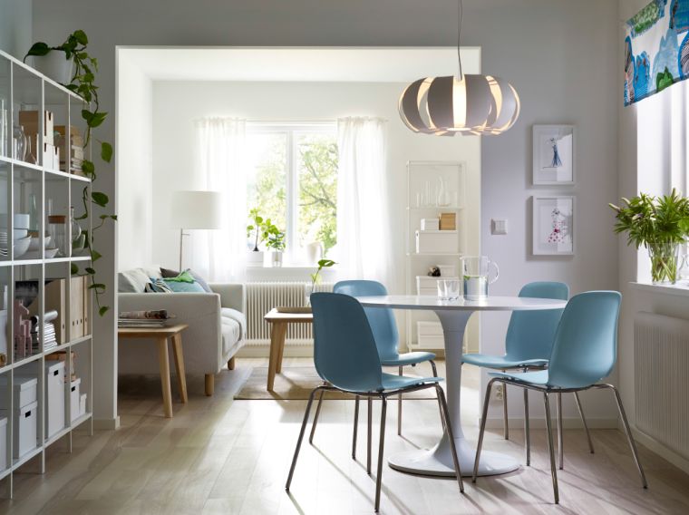 colore-blu-mobili-deco-dinette-piccolo-spazio-scandinavo