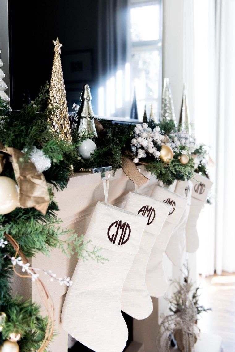 deco-noel-chic-camino-piccolo-abete-bianco-oro