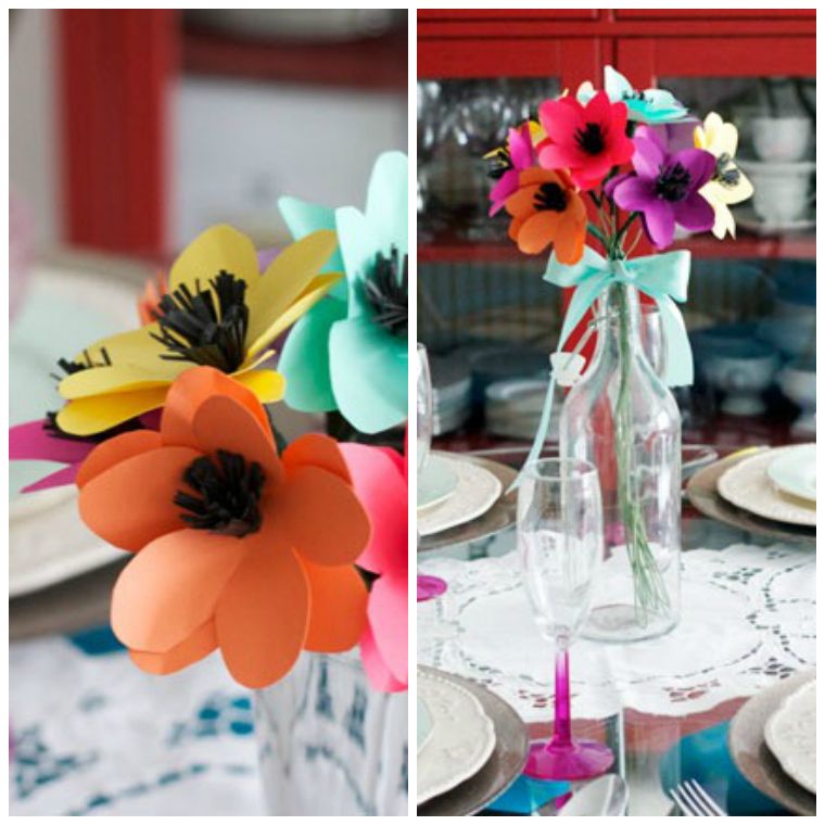 diy ideje za cvjetni ukras proljetni stol origami model