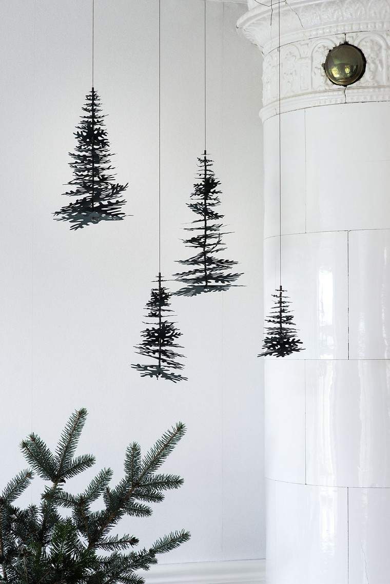 Idea per la decorazione di Natale Albero di Natale alternativo per la decorazione dell'albero di Natale