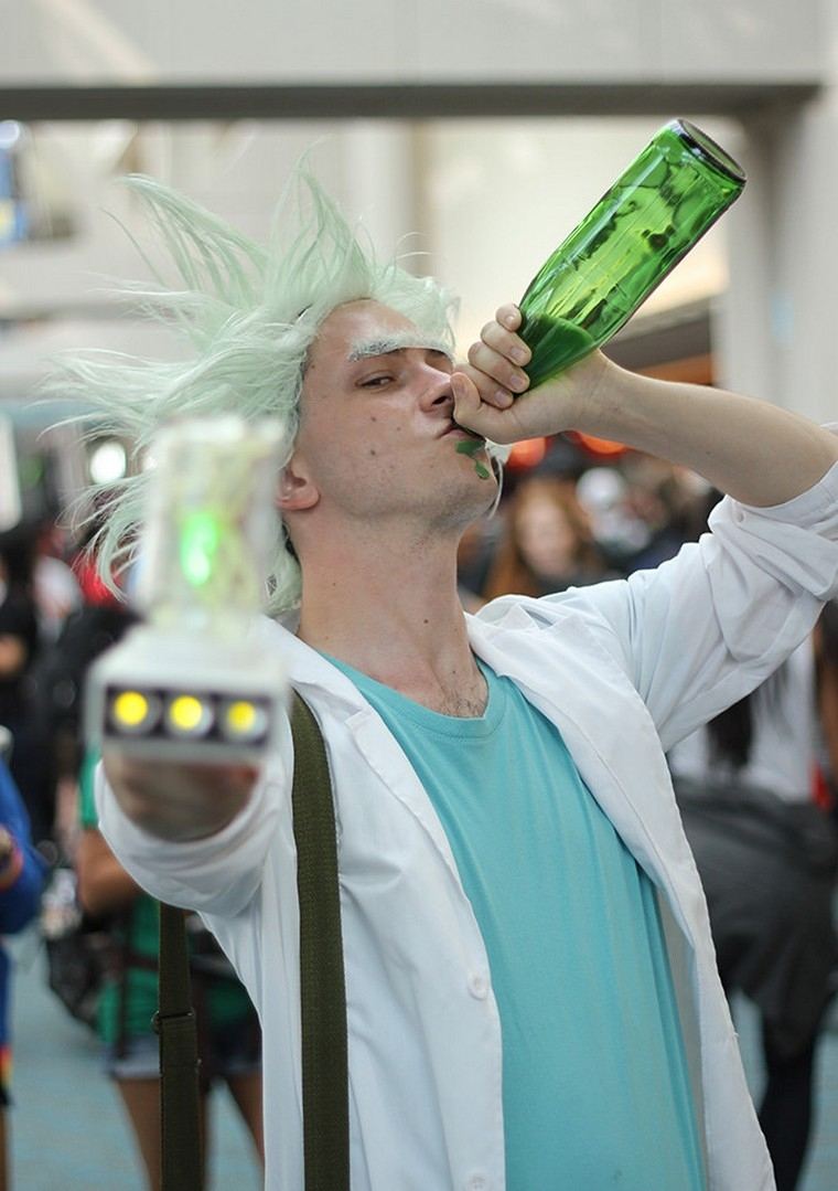 rick sanchez halloween álcázási ötlet