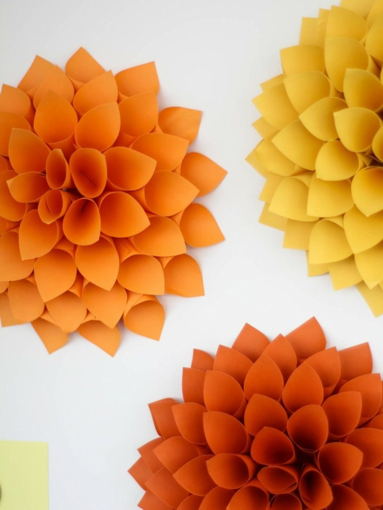 deco virágok karton belső ötlet deco újrahasznosító tárgyak