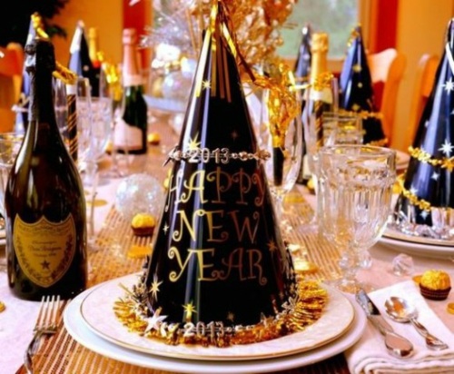 Idee per decorare la tavola di Capodanno