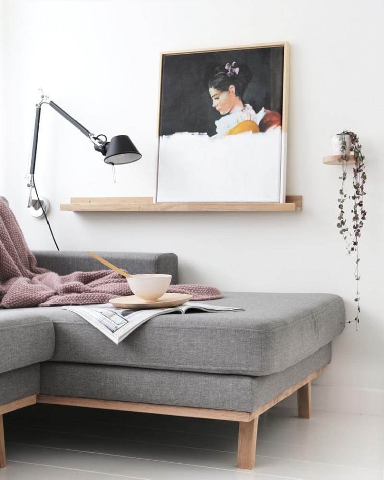 Idee di decorazione scandinave con le piante