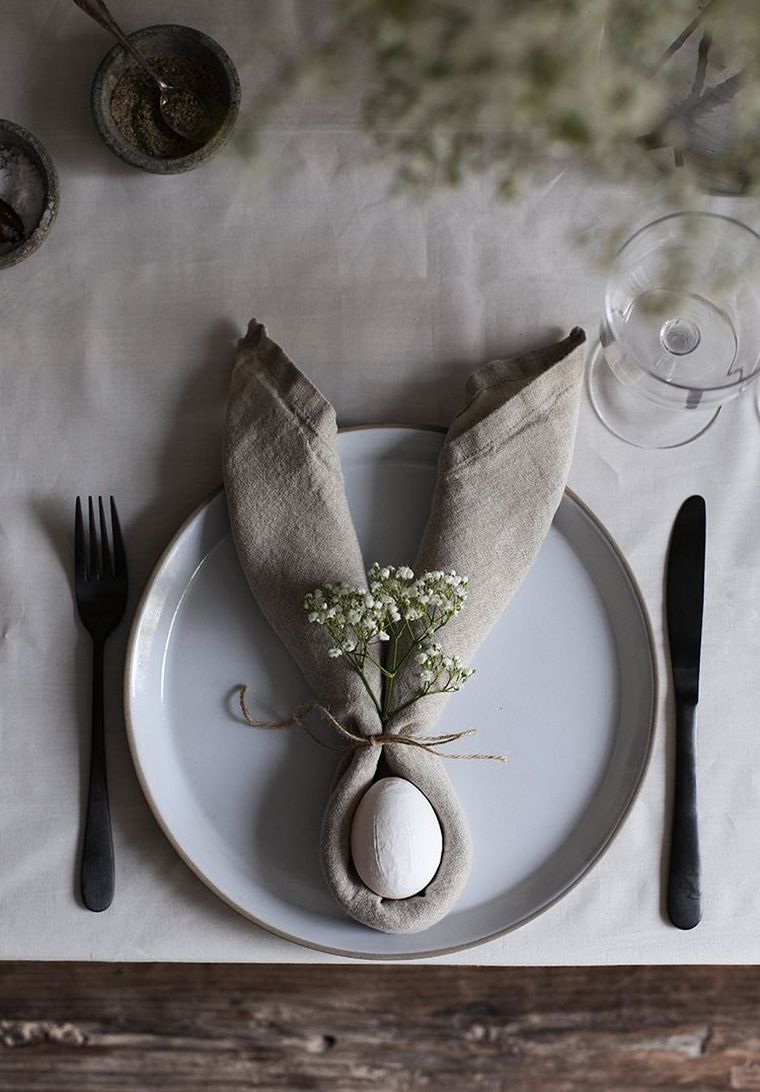 Húsvéti tányér dekoráció