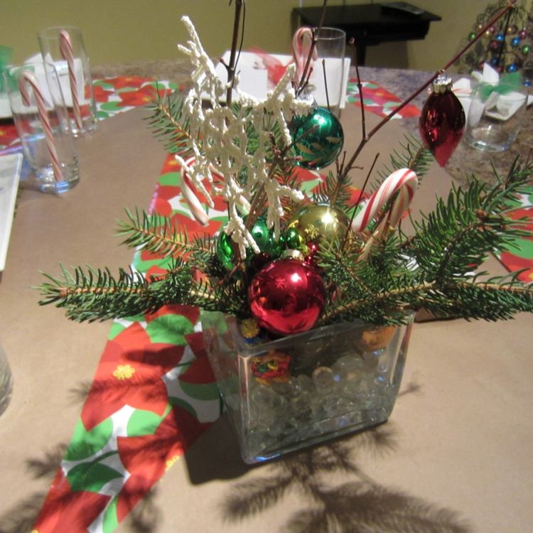 Ideje za ukrašavanje božićnog stola
