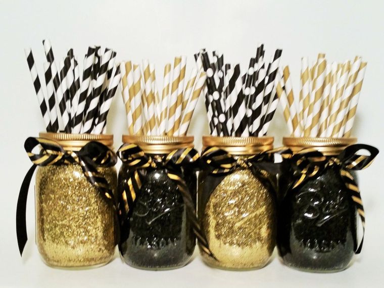 matrimonio-diy-deco-nero-e-oro