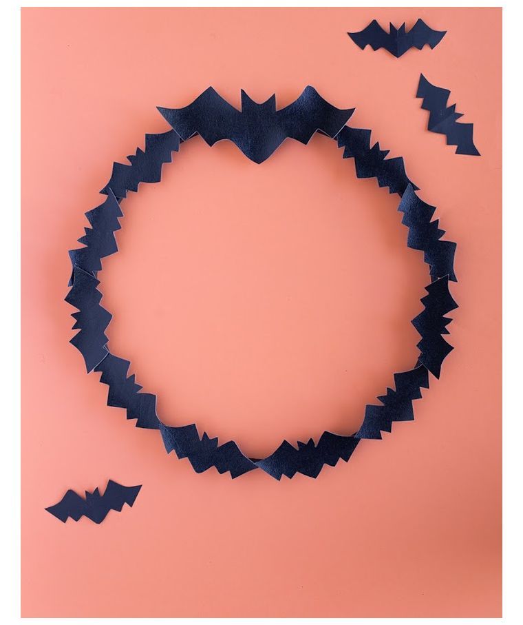 ghirlanda di pipistrello decorazione halloween a buon mercato