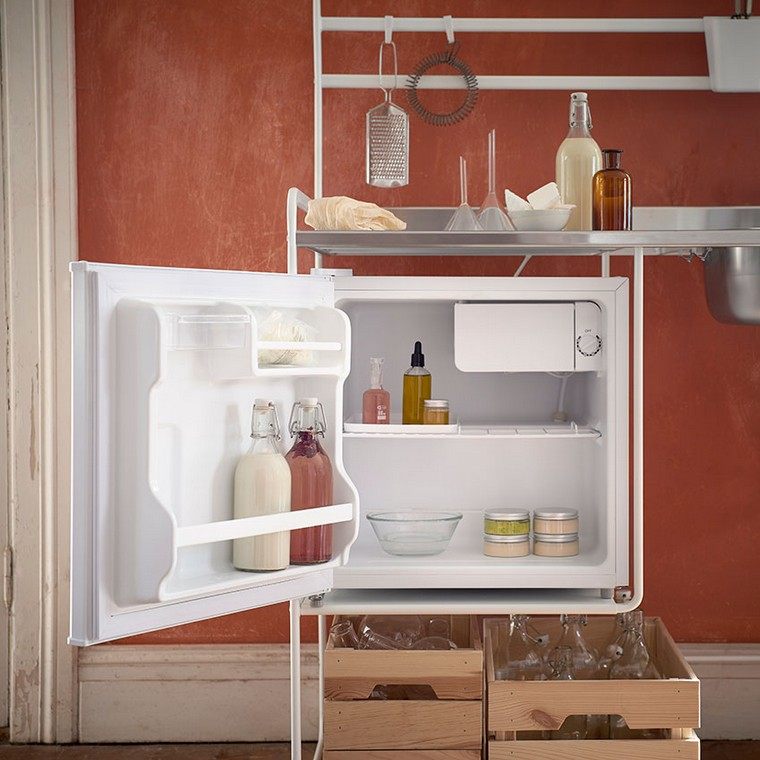 small-fridge-kitchen-ikea-furnished-small-space-idea