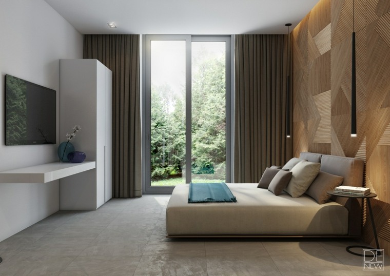 foto privjesci za spavaću sobu moderni dizajn