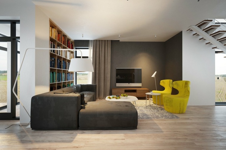 Namų interjero dekoravimo idėjos svetainės fotelių dizainas