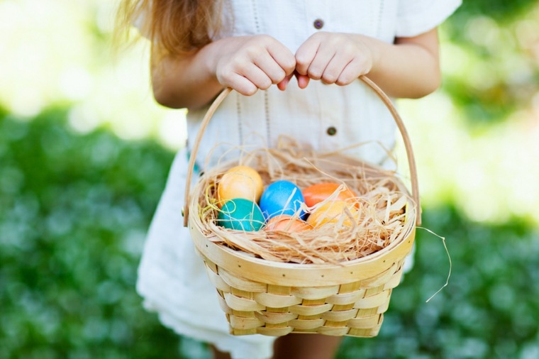 cesto di immagini di pasqua uova di pasqua