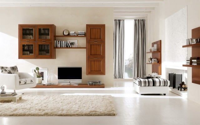 mobili da soggiorno di design in legno