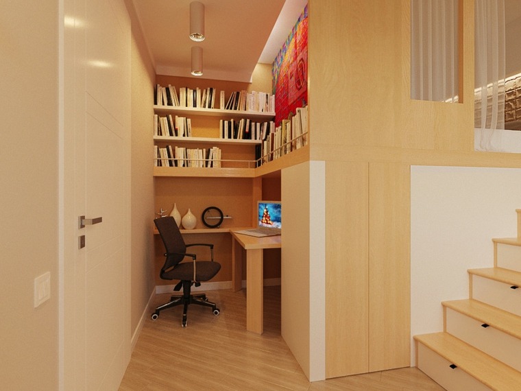 mažo namų biuro dizainas